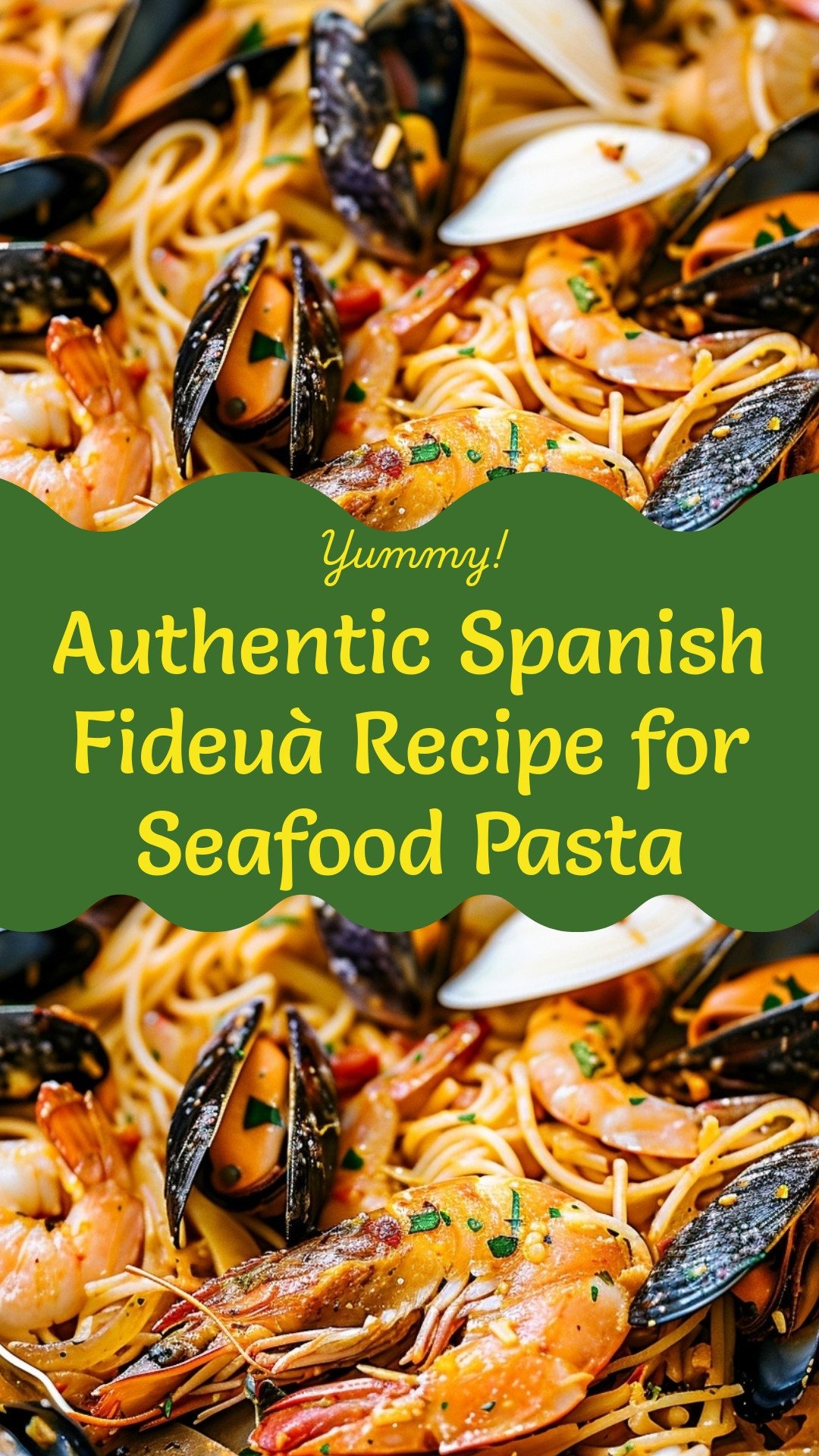Authentic Spanish Fideuà Recipe for Seafood Pasta