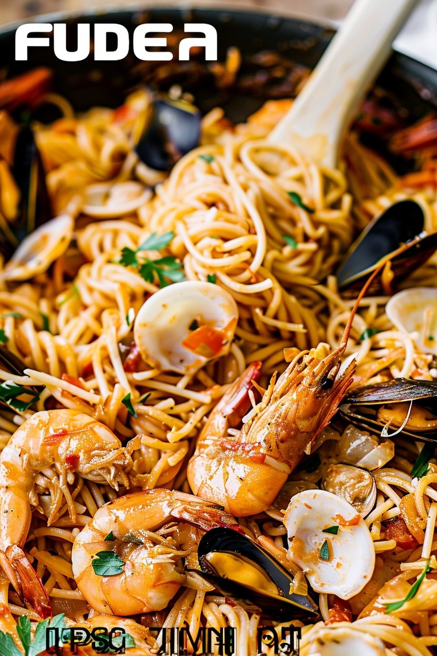 Authentic Spanish Fideuà Recipe for Seafood Pasta
