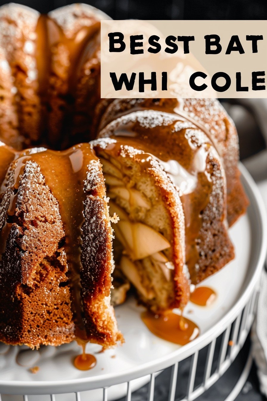 Best Apple Bundt Cake with Caramel Sauce
