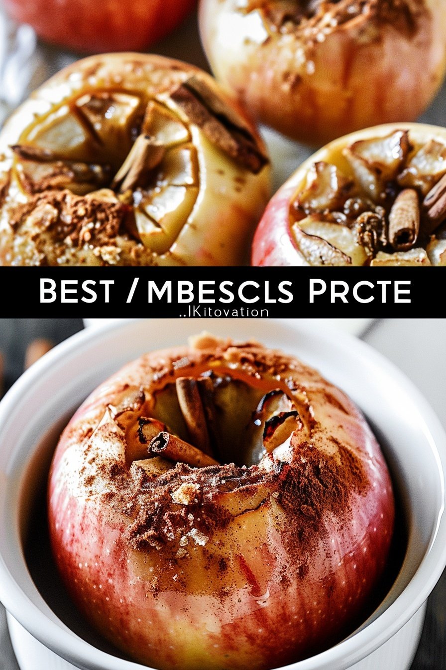 Best Baked Apples with Cinnamon Recipe