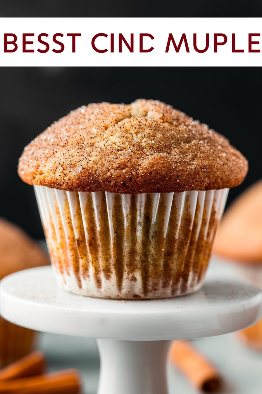 Best Cinnamon Snickerdoodle Muffins Recipe