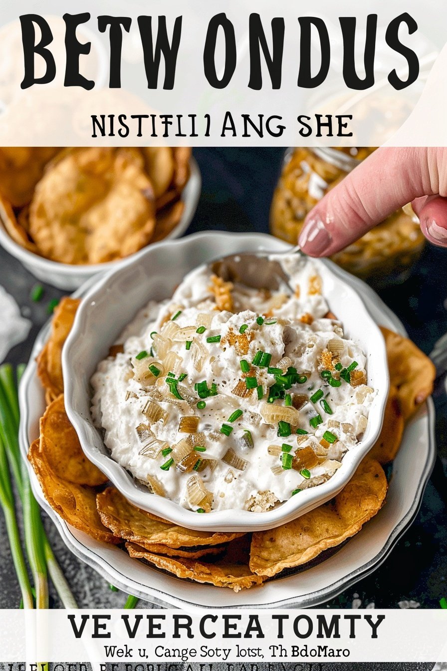 Best French Onion Dip From Scratch Recipe