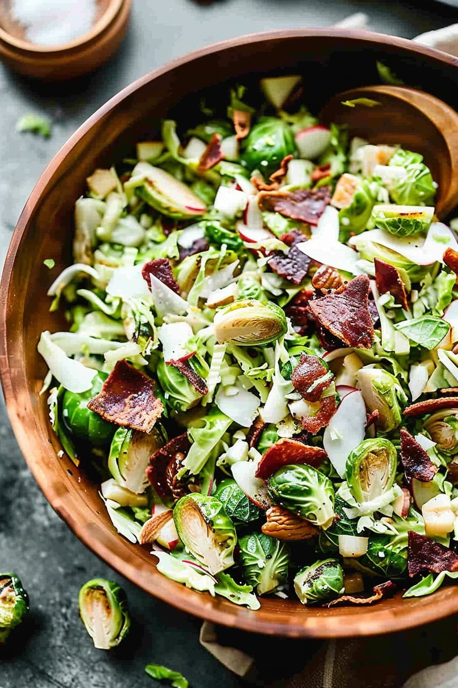 Brussels Sprout Salad Recipe from Scratch
