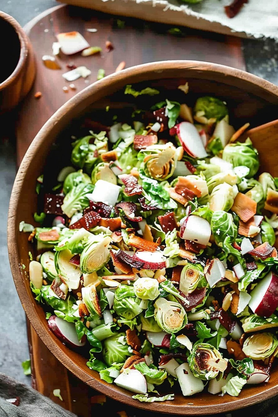 Brussels Sprout Salad Recipe from Scratch