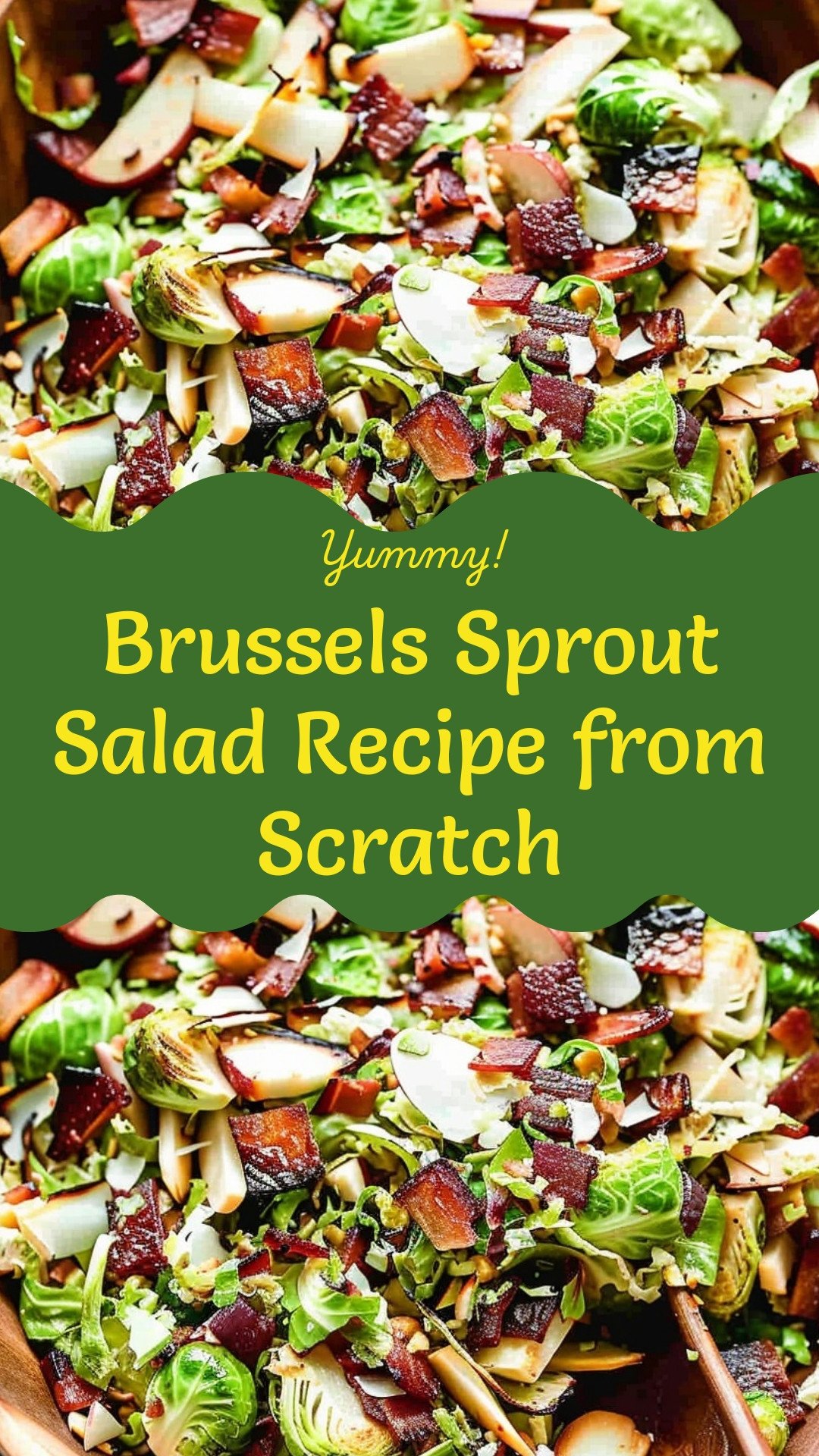 Brussels Sprout Salad Recipe from Scratch