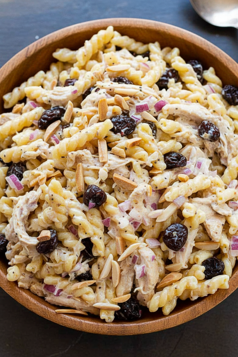 Cherry Chicken Pasta Salad Recipe