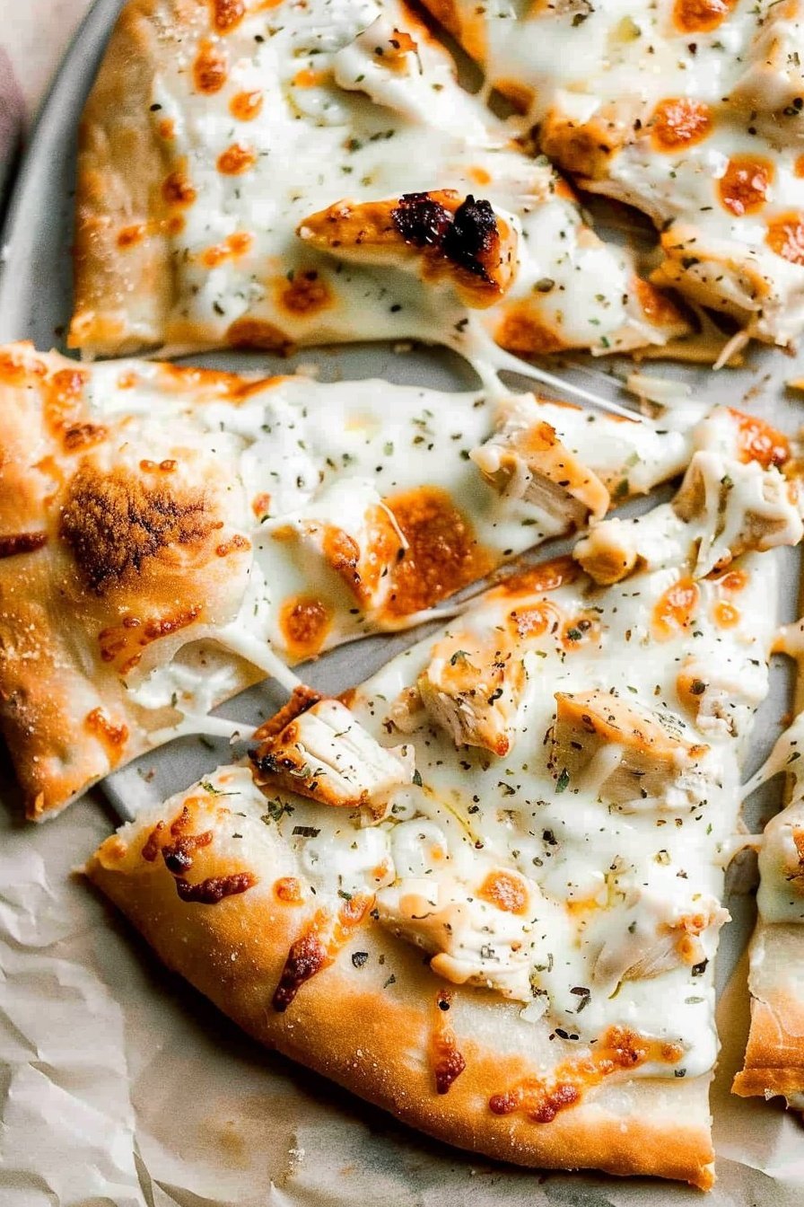 Chicken Alfredo Pizza Recipe From Scratch
