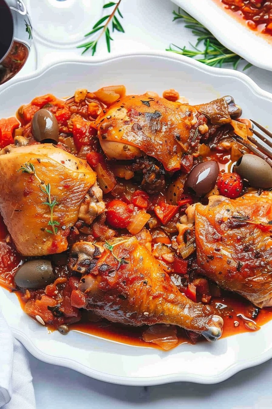 Chicken Cacciatore Tastes Better From Scratch