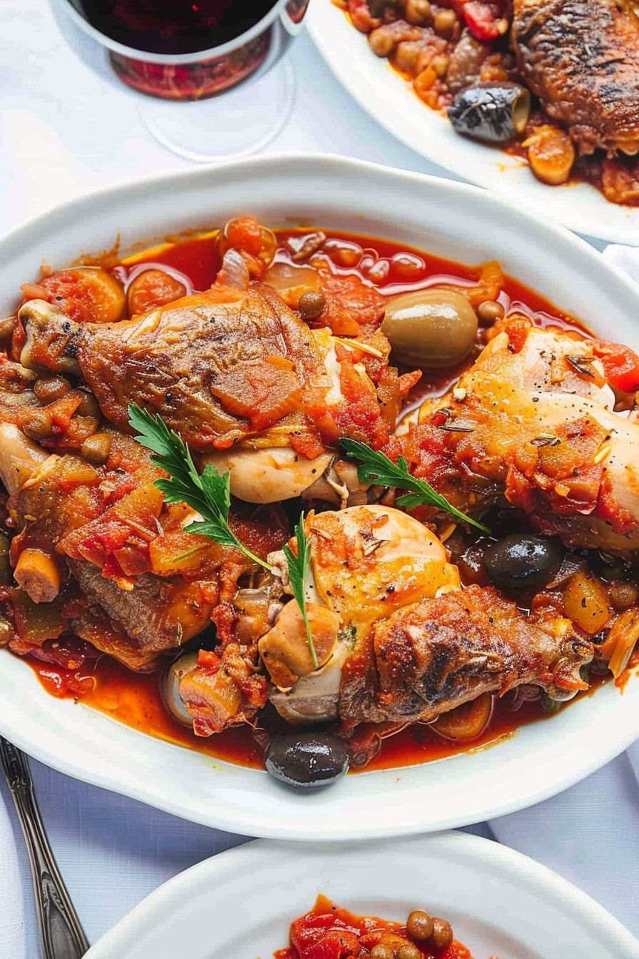 Chicken Cacciatore Tastes Better From Scratch