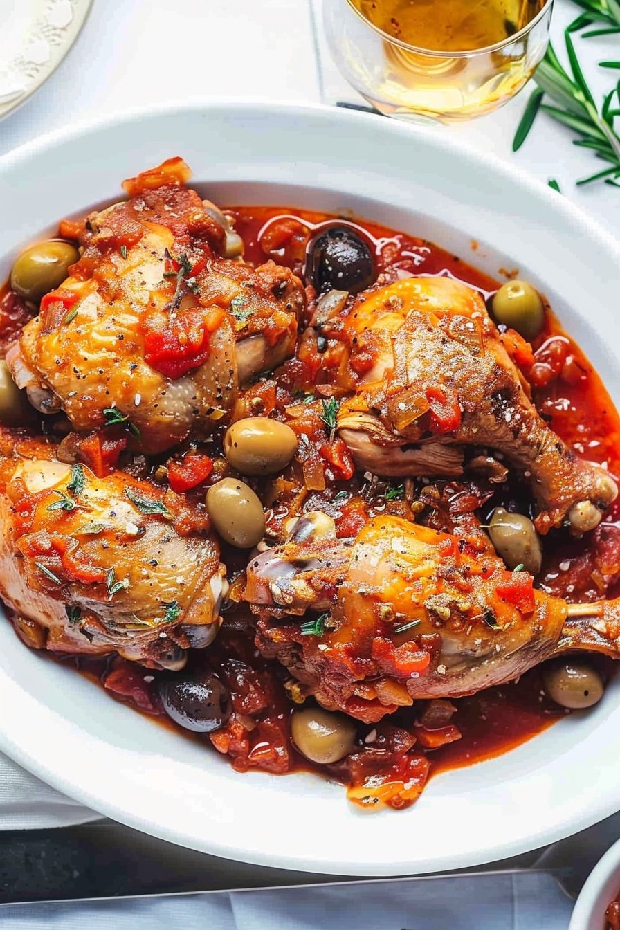 Chicken Cacciatore Tastes Better From Scratch
