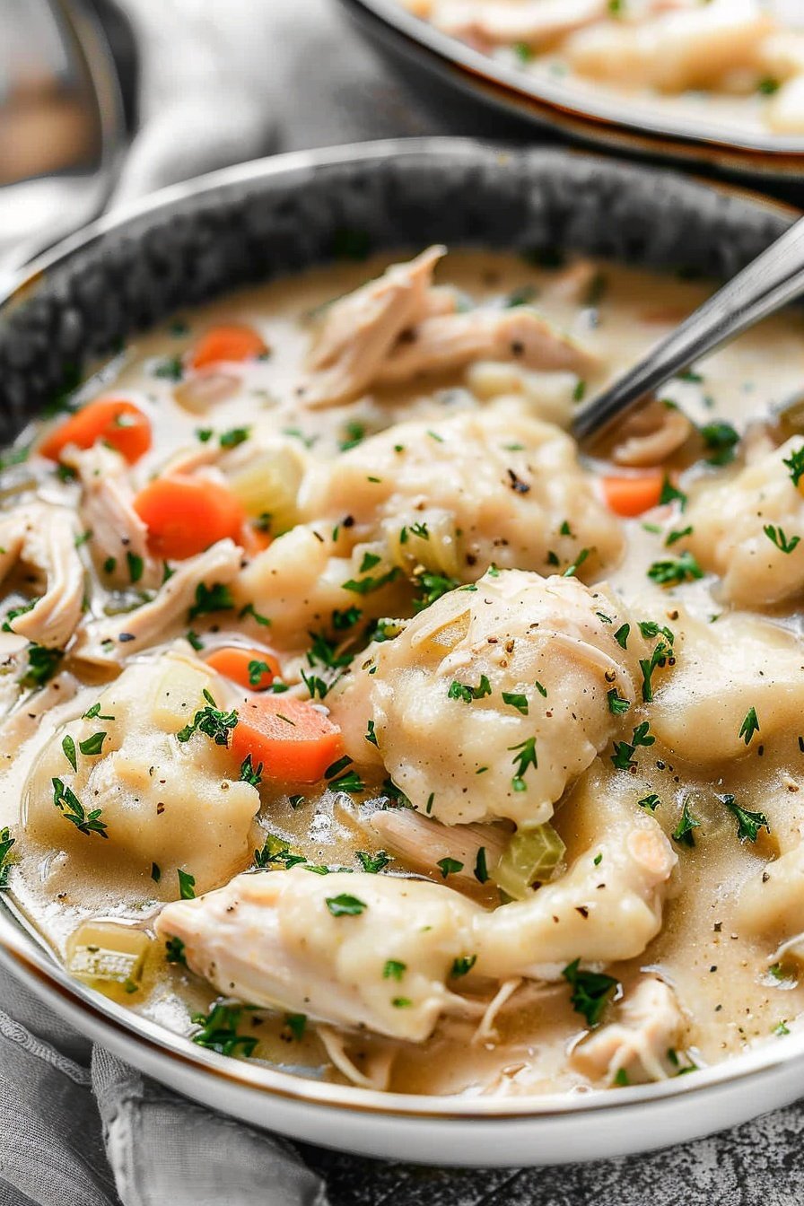 Chicken and Dumplings Tastes Better From Scratch