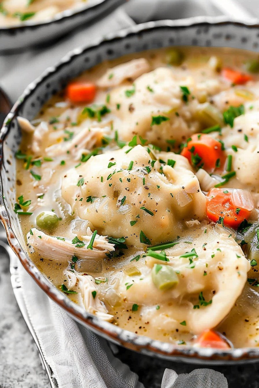 Chicken and Dumplings Tastes Better From Scratch