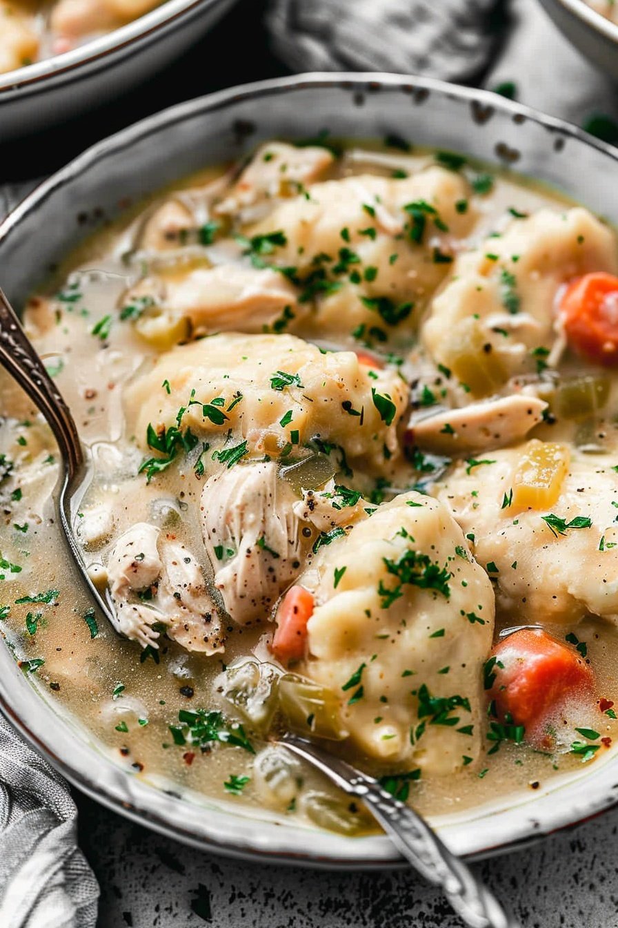 Chicken and Dumplings Tastes Better From Scratch