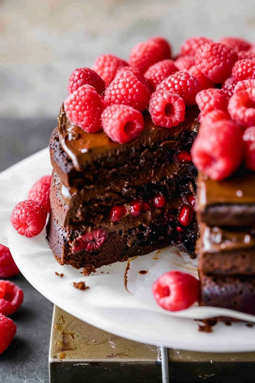 Chocolate Raspberry Cake Tastes Better From Scratch
