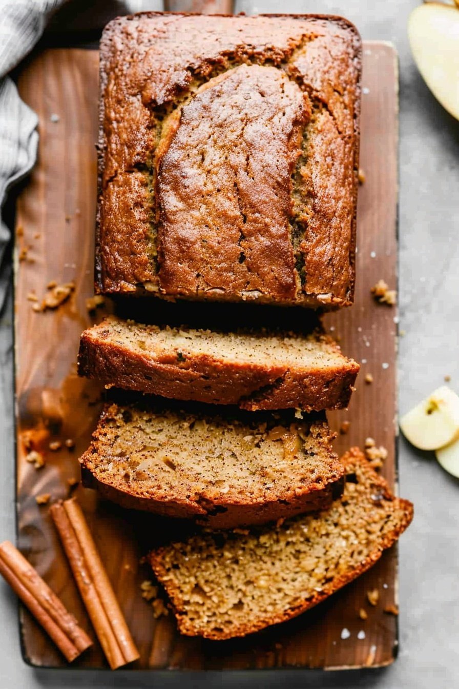 Cinnamon Applesauce Bread Recipe Tastes Better From Scratch