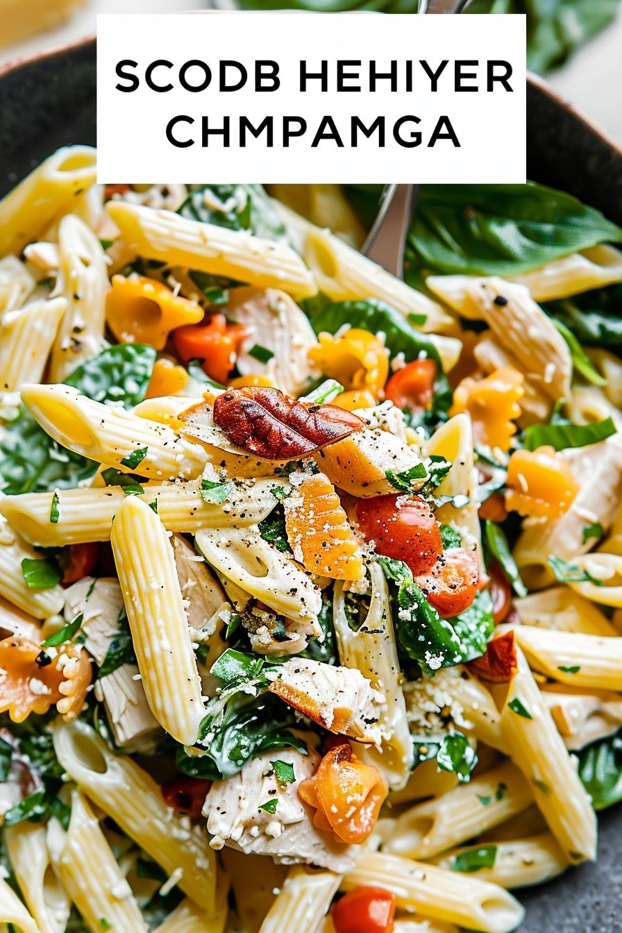 Cold Chicken Pasta Salad Recipe