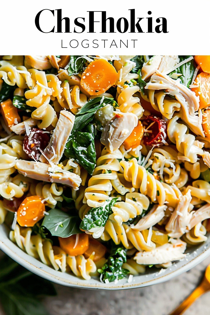 Cold Chicken Pasta Salad Recipe