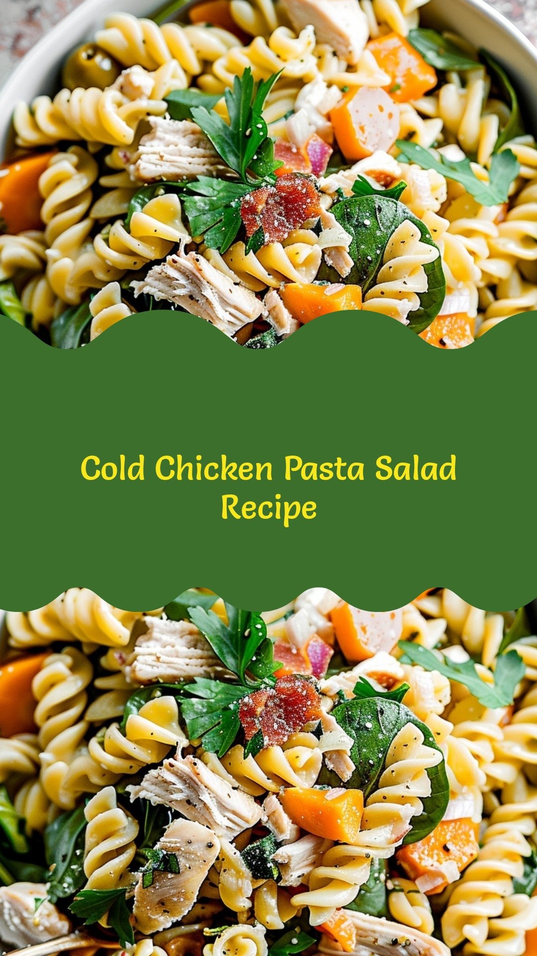 Cold Chicken Pasta Salad Recipe