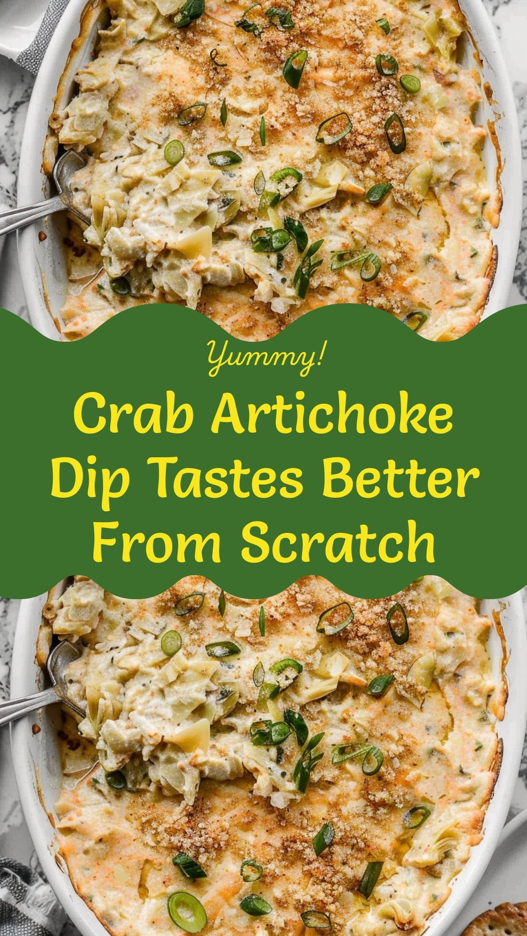 Crab Artichoke Dip Tastes Better From Scratch
