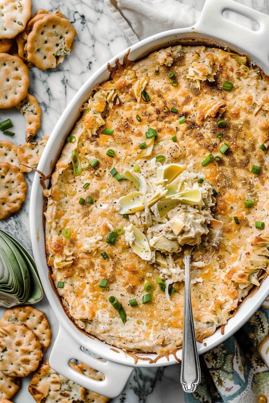 Crab Artichoke Dip Tastes Better From Scratch