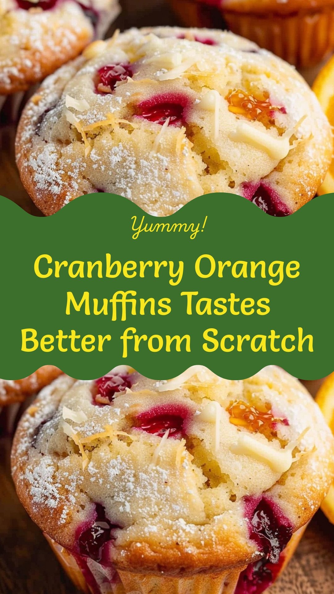 Cranberry Orange Muffins Tastes Better from Scratch