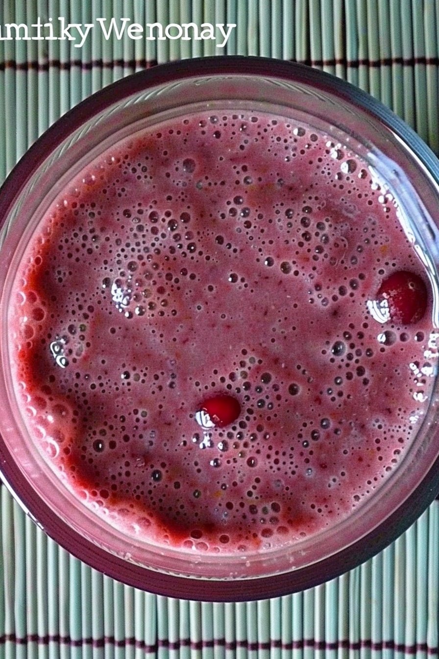 Cranberry Sauce Smoothie Recipe WonkyWonderful