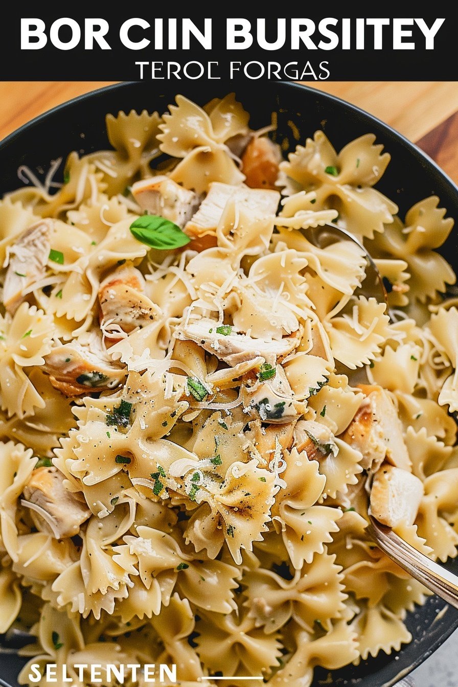 Creamy Boursin Pasta with Chicken Recipe