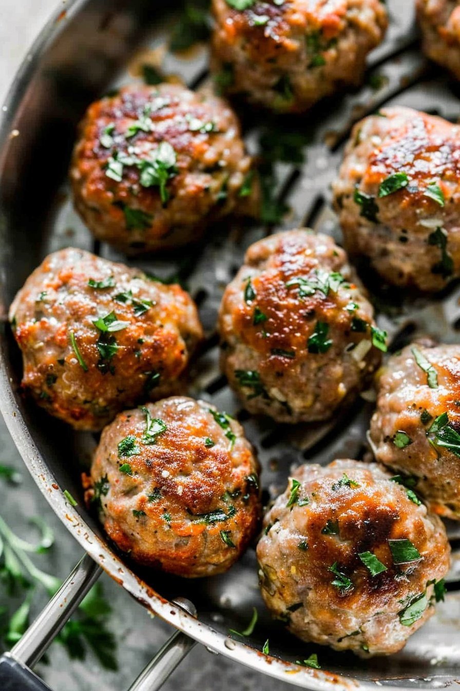 Easy Air Fryer Meatballs Recipe From Scratch