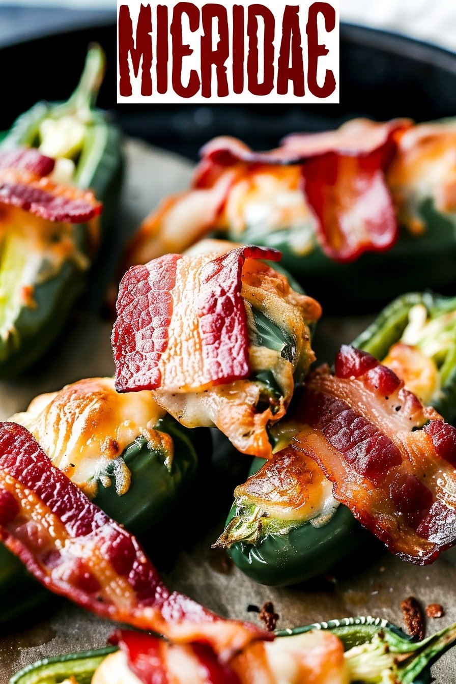 Easy Bacon Wrapped Jalapeño Poppers Recipe