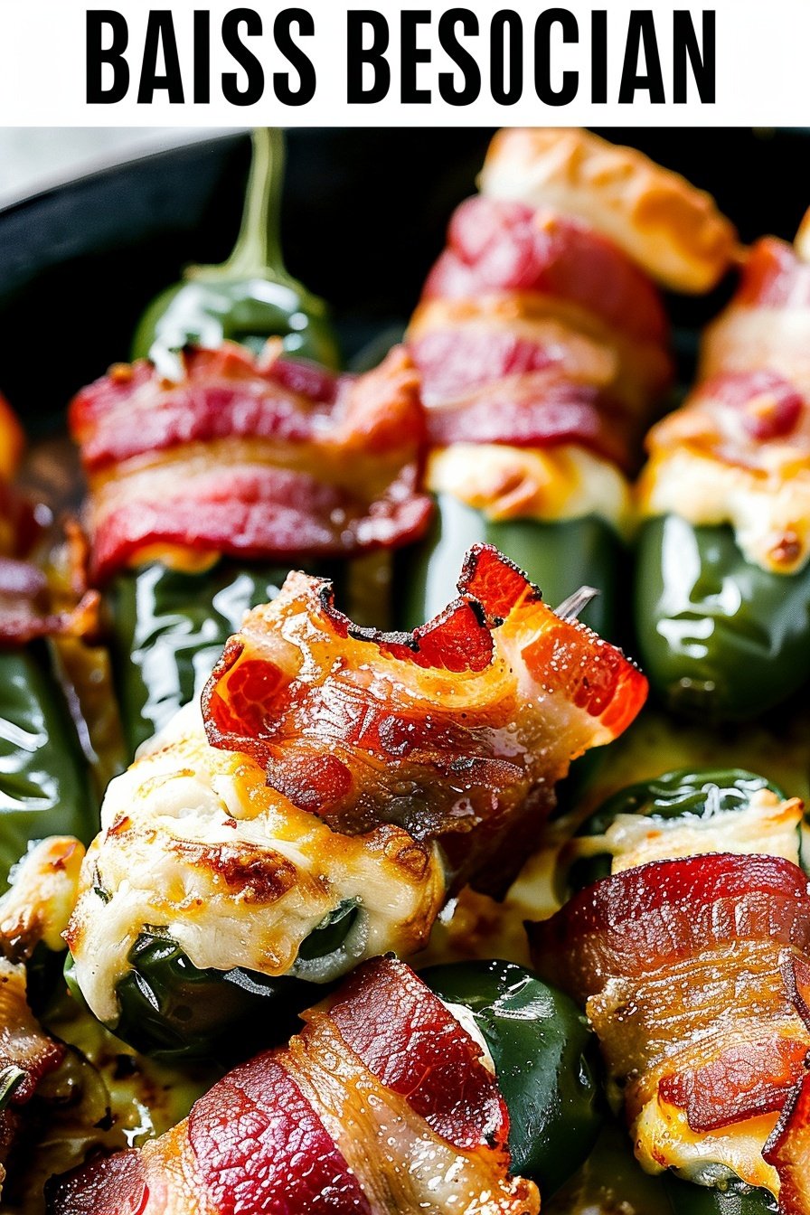 Easy Bacon Wrapped Jalapeño Poppers Recipe