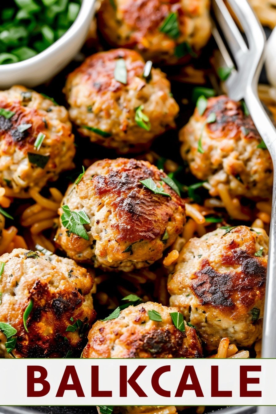 Easy Baked Chicken Meatballs Recipe