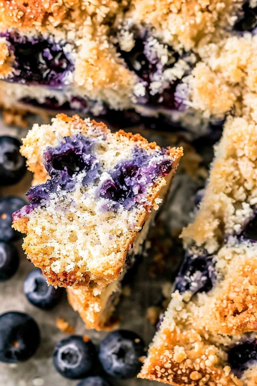 Easy Blueberry Coffee Cake Recipe from Scratch