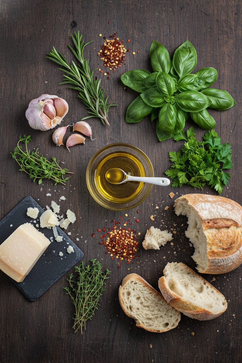Easy Bread Dipping Oil Recipe for Italian Restaurants