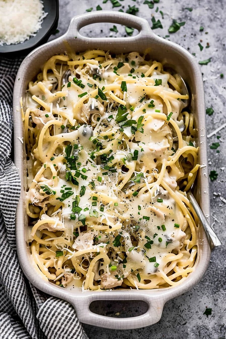Easy Chicken Tetrazzini Tastes Better From Scratch