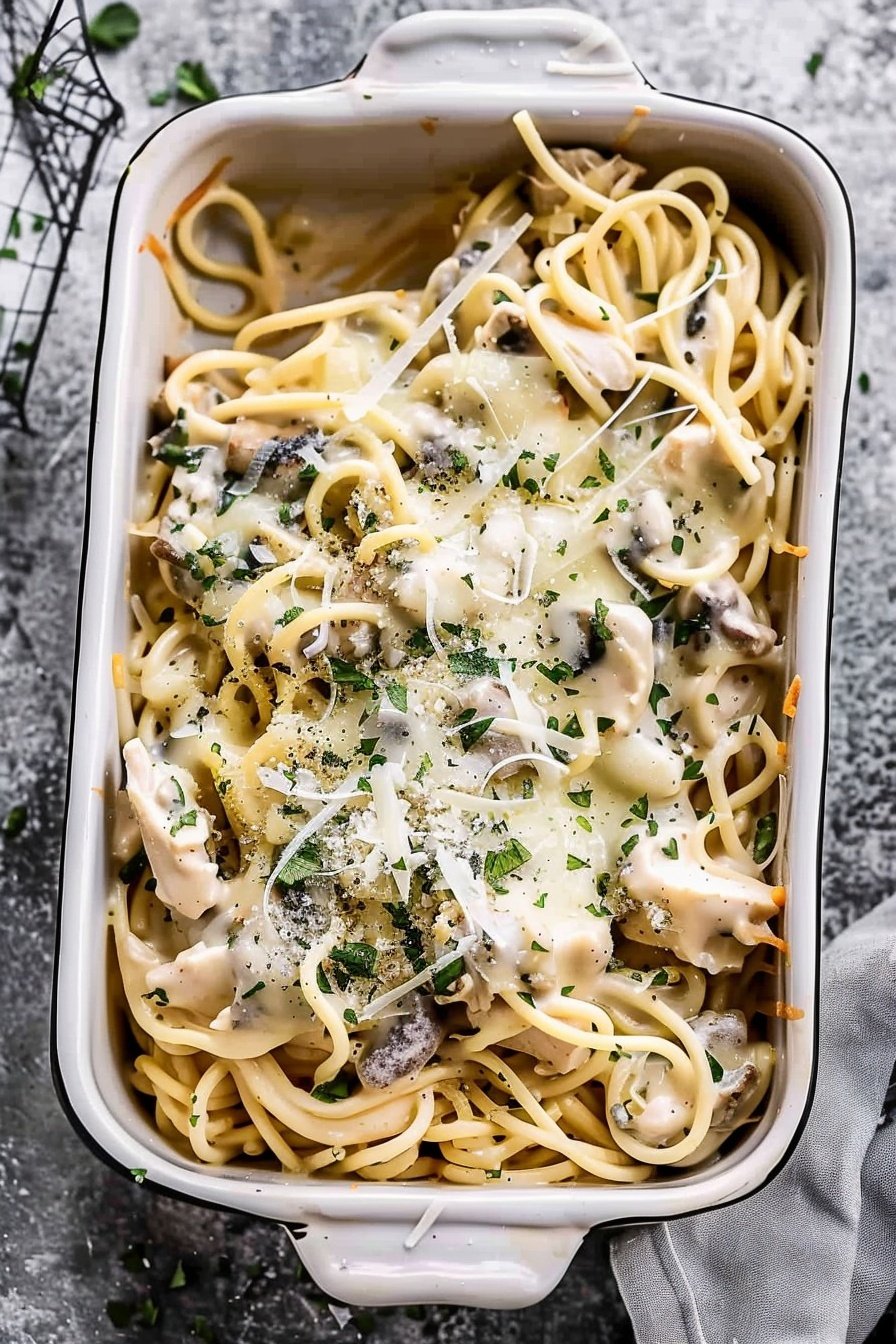 Easy Chicken Tetrazzini Tastes Better From Scratch