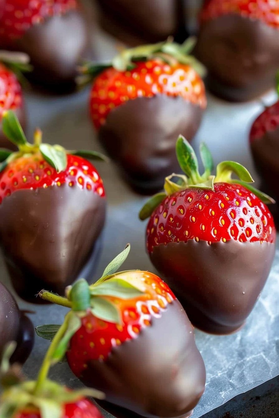Easy Chocolate Covered Strawberries From Scratch