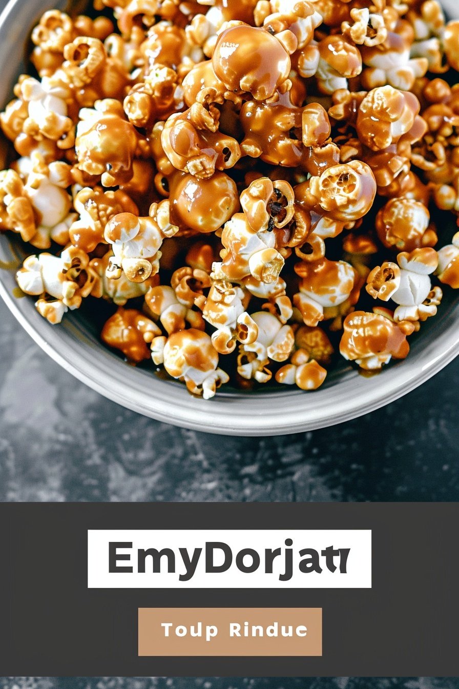 Easy Homemade Caramel Popcorn Recipe