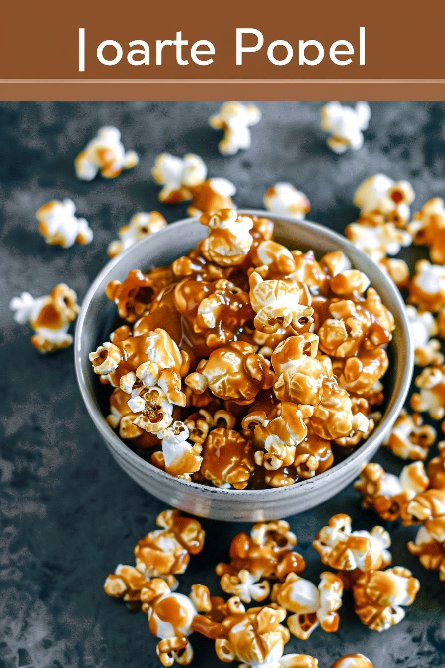Easy Homemade Caramel Popcorn Recipe