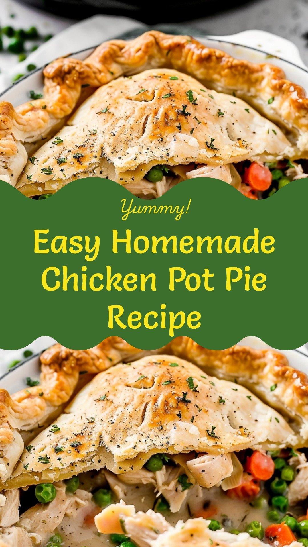 Easy Homemade Chicken Pot Pie Recipe