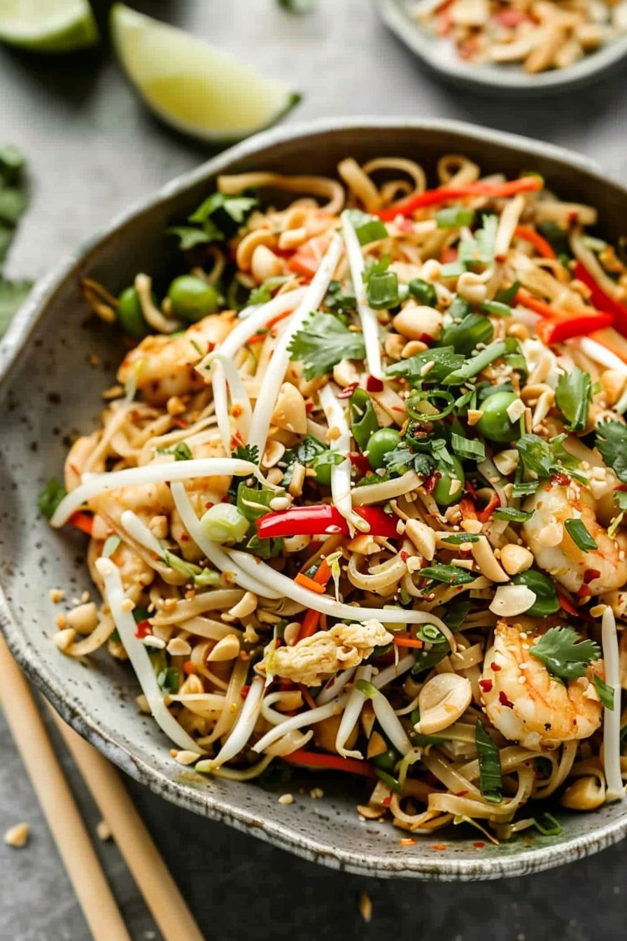 Easy Homemade Pad Thai Recipe from Scratch
