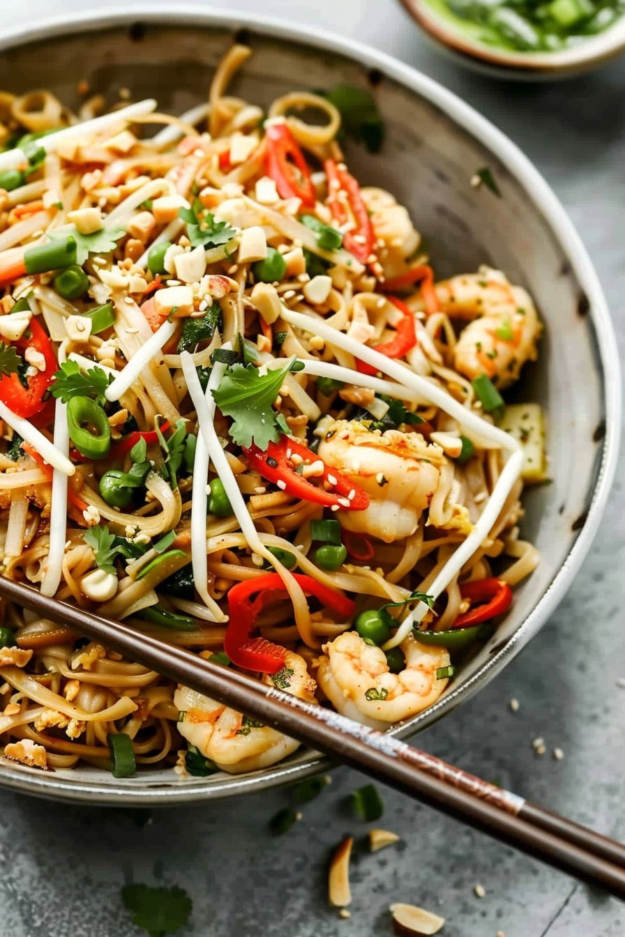 Easy Homemade Pad Thai Recipe from Scratch