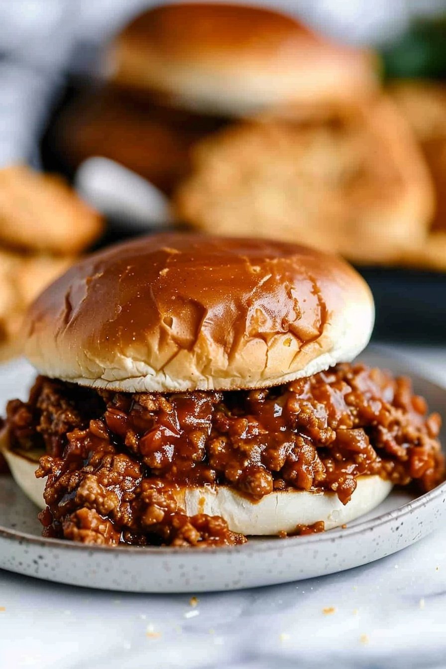 Easy Homemade Sloppy Joes Recipe