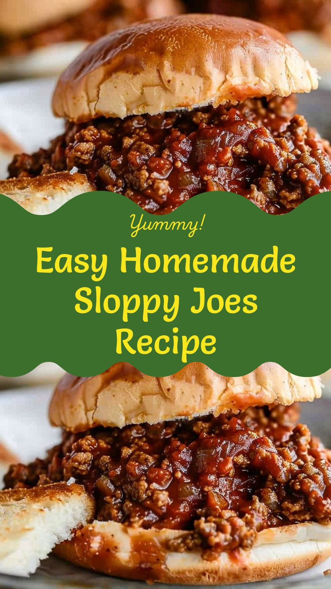 Easy Homemade Sloppy Joes Recipe