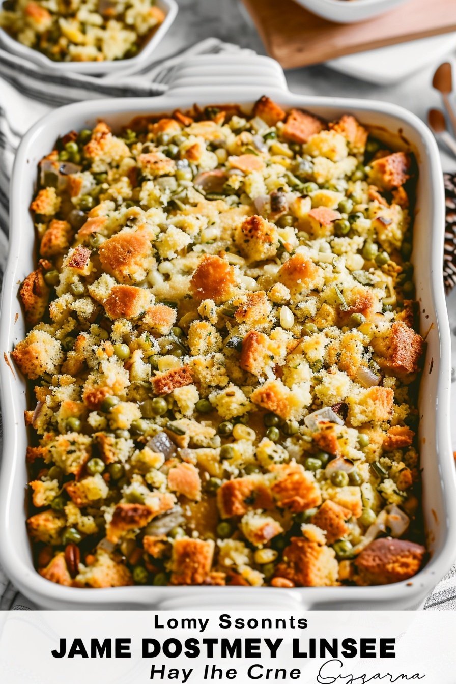 Easy Make Ahead Cornbread Dressing Recipe