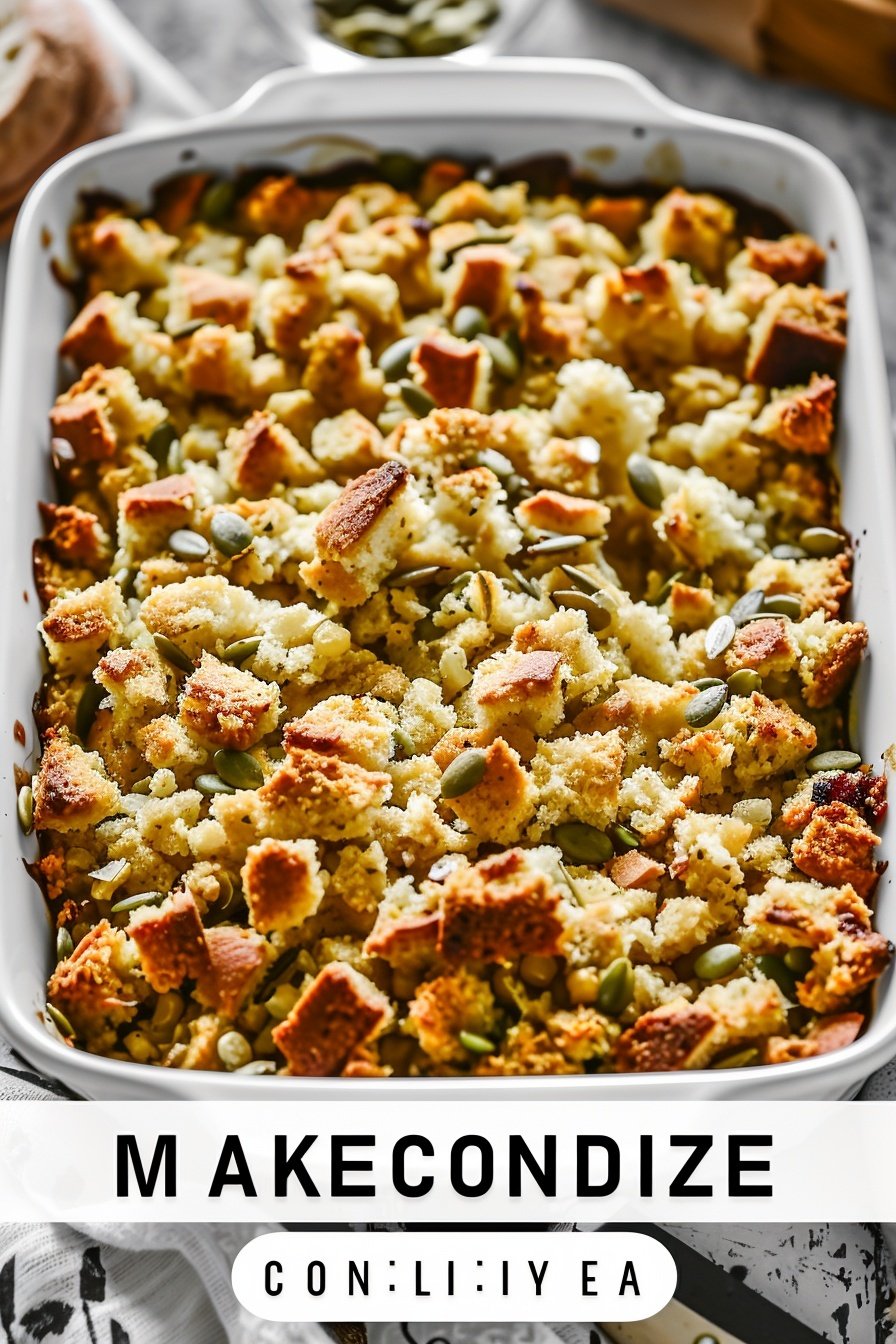 Easy Make Ahead Cornbread Dressing Recipe