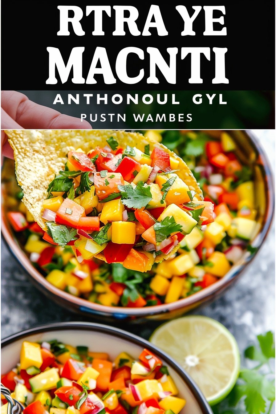 Easy Mango Salsa Recipe Ready in 10 Minutes