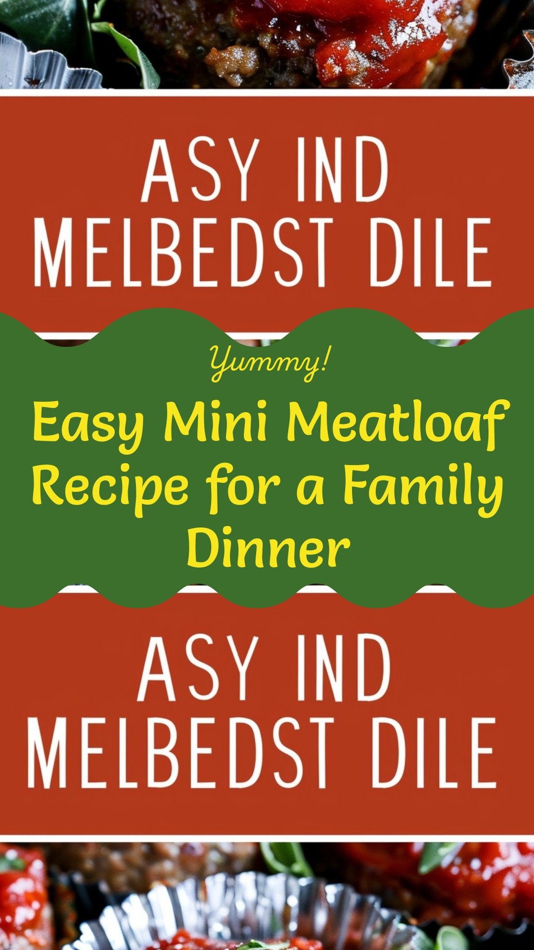 Easy Mini Meatloaf Recipe for a Family Dinner