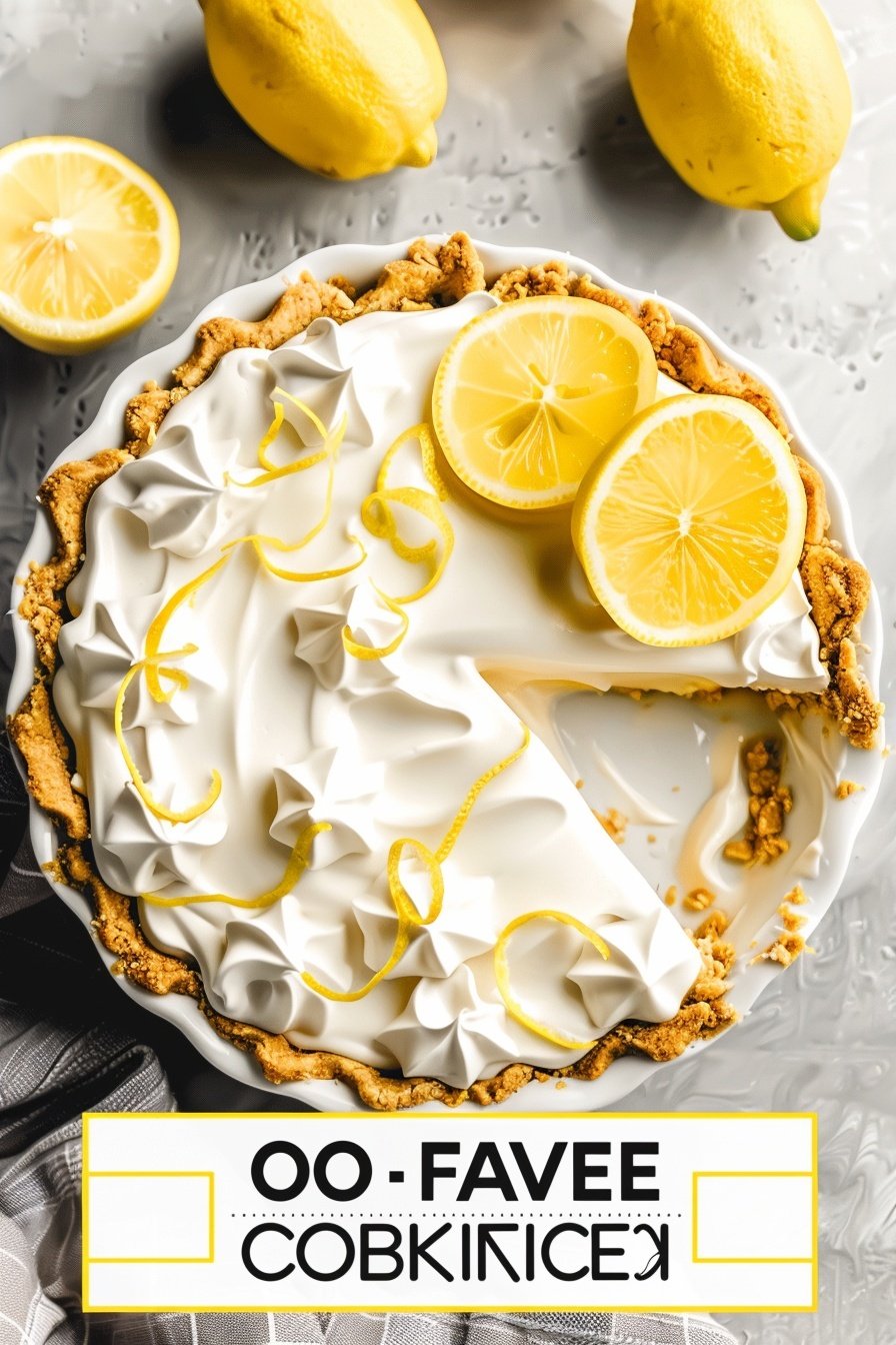 Easy No Bake Lemon Cream Pie Recipe