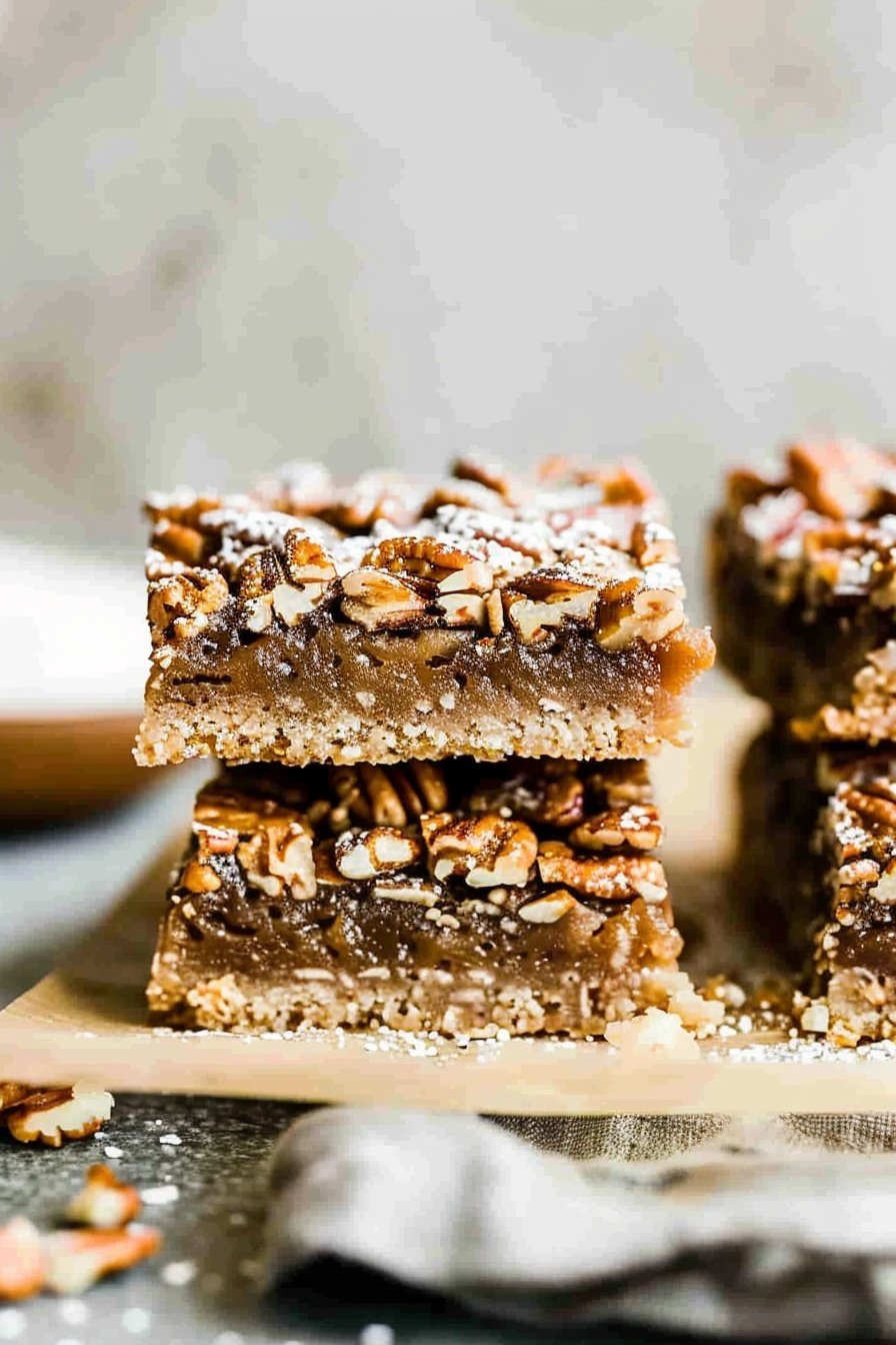 Easy Pecan Pie Bars Recipe
