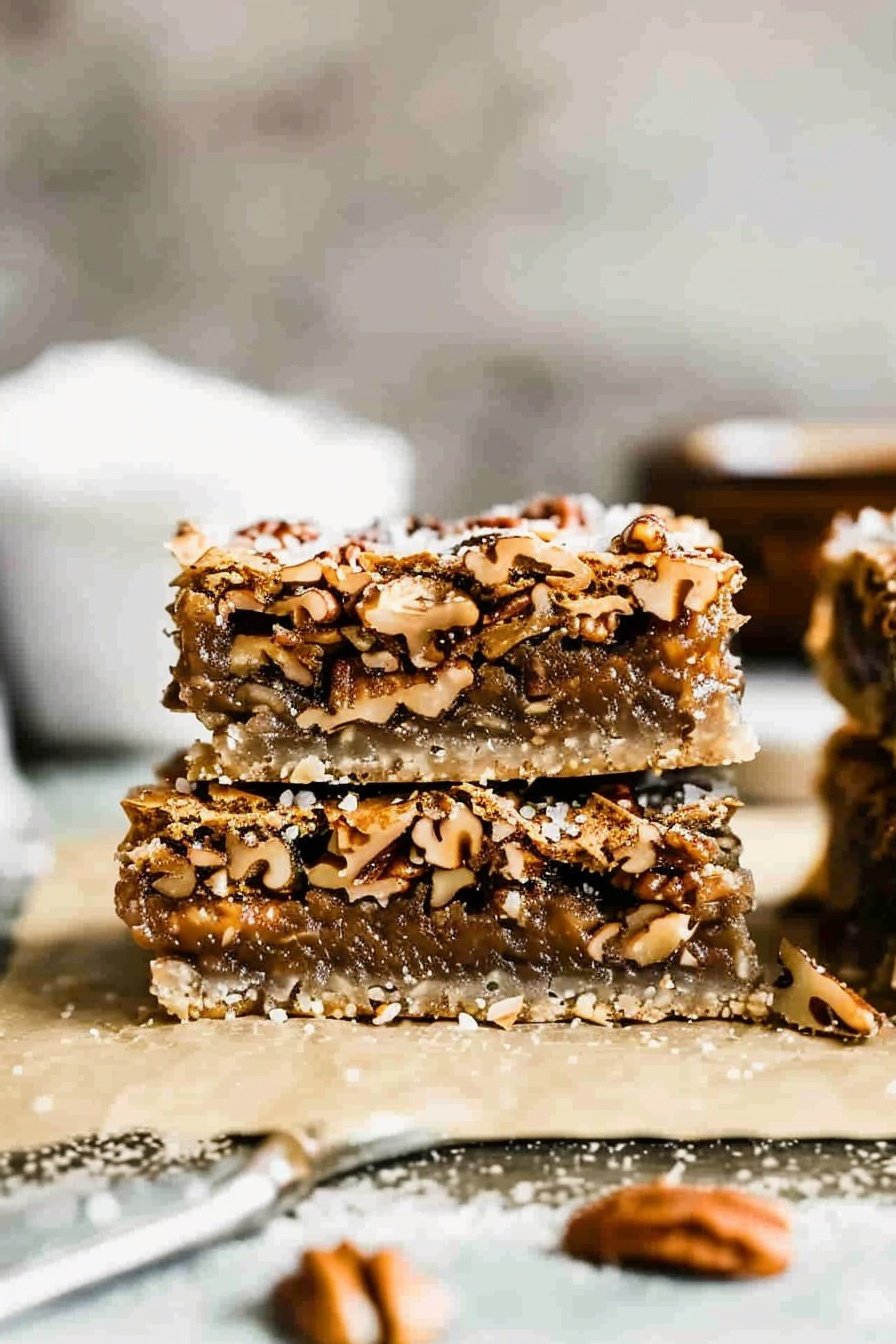 Easy Pecan Pie Bars Recipe